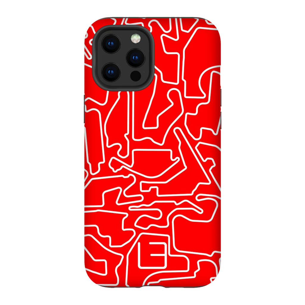 IndyCar Case <br> White/Red