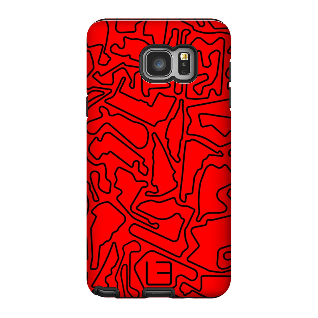 North American Case <br> Black/Red