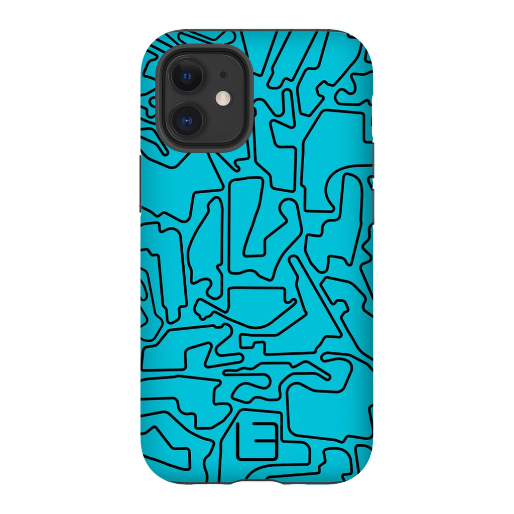 IndyCar Case <br> Black/Aqua