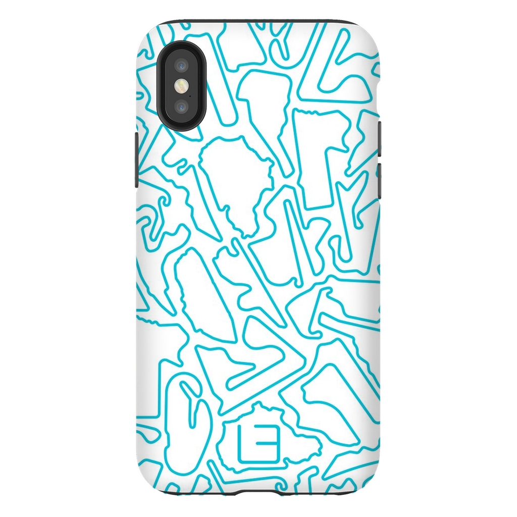 Endurance Case <br> Aqua/White