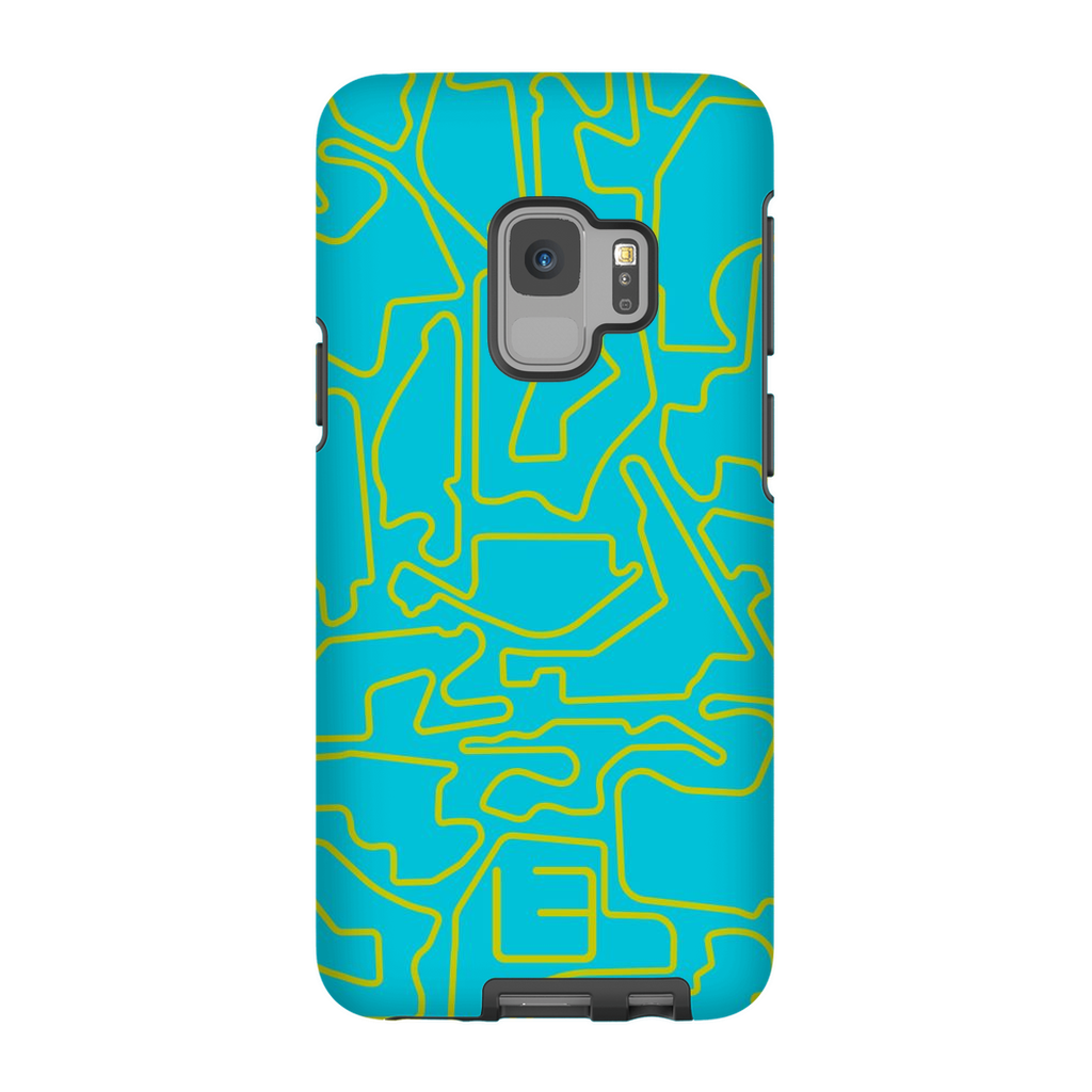 IndyCar Case <br> Yellow/Aqua
