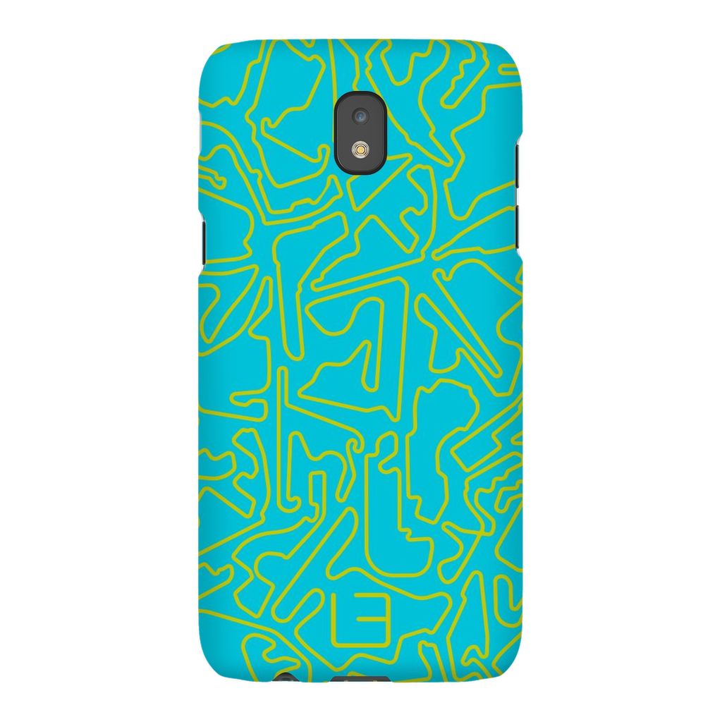 Formula 1 Case <br> Yellow/Aqua