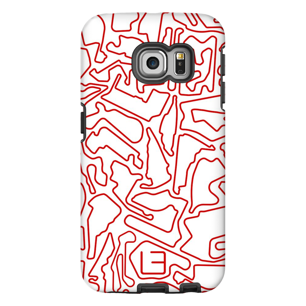 North American Case <br> Red/White