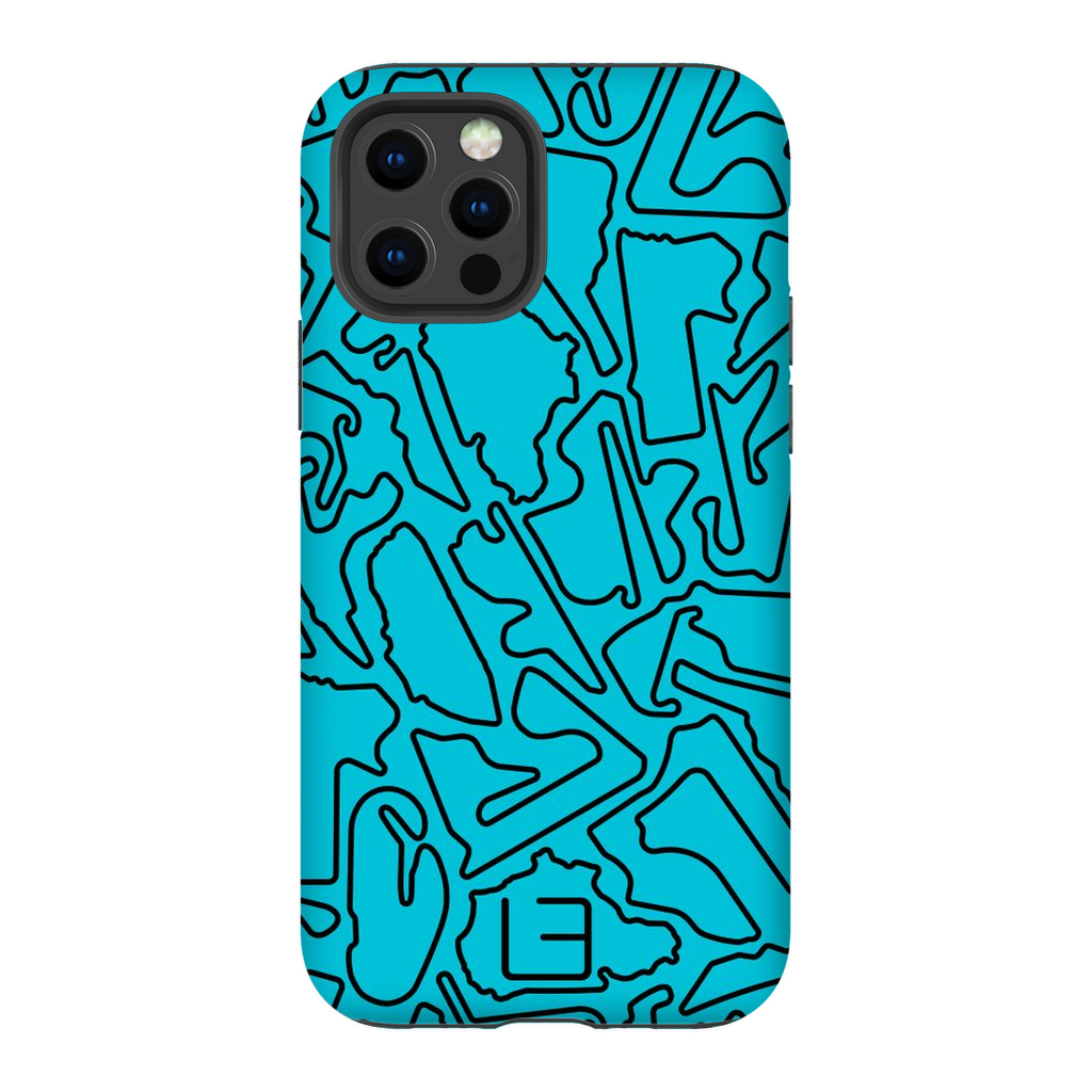 Endurance Case <br> Black/Aqua
