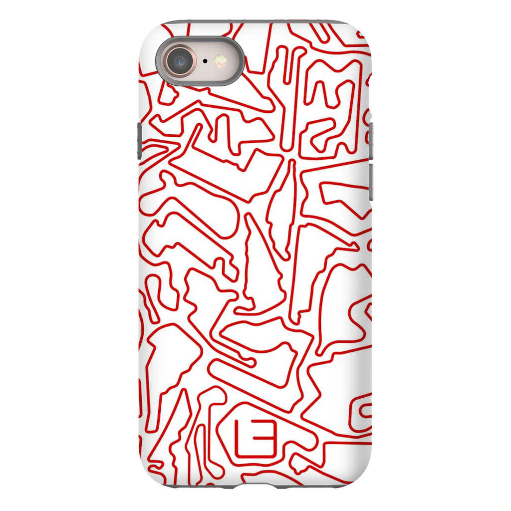 North American Case <br> Red/White