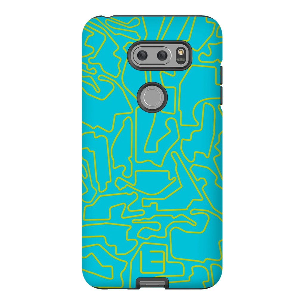 IndyCar Case <br> Yellow/Aqua