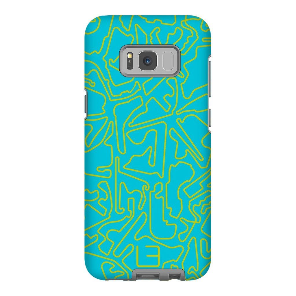 Formula 1 Case <br> Yellow/Aqua