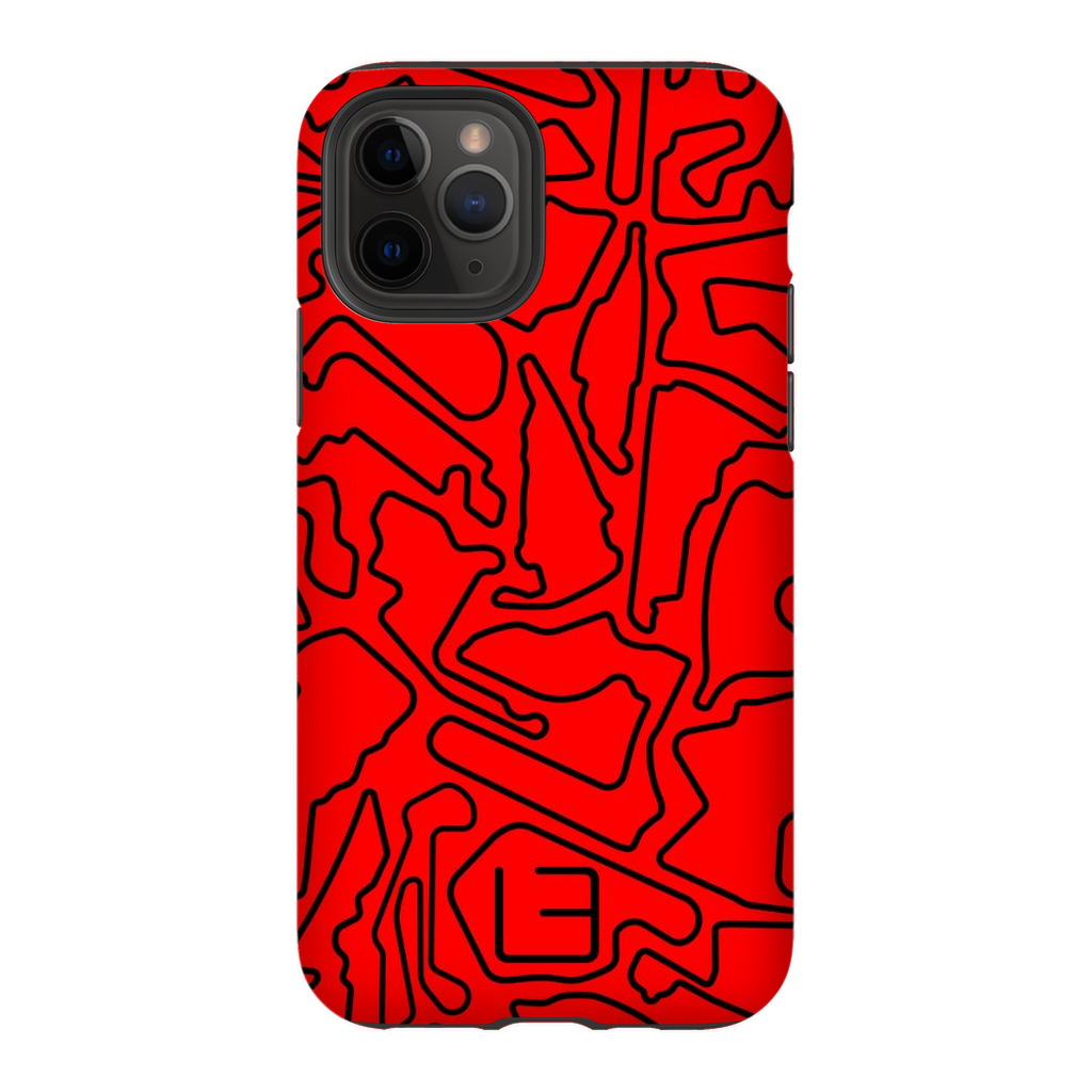 North American Case <br> Black/Red