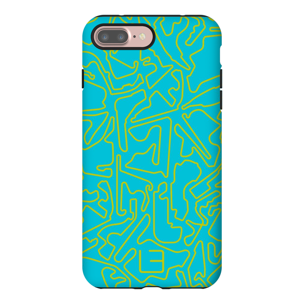 Formula 1 Case <br> Yellow/Aqua