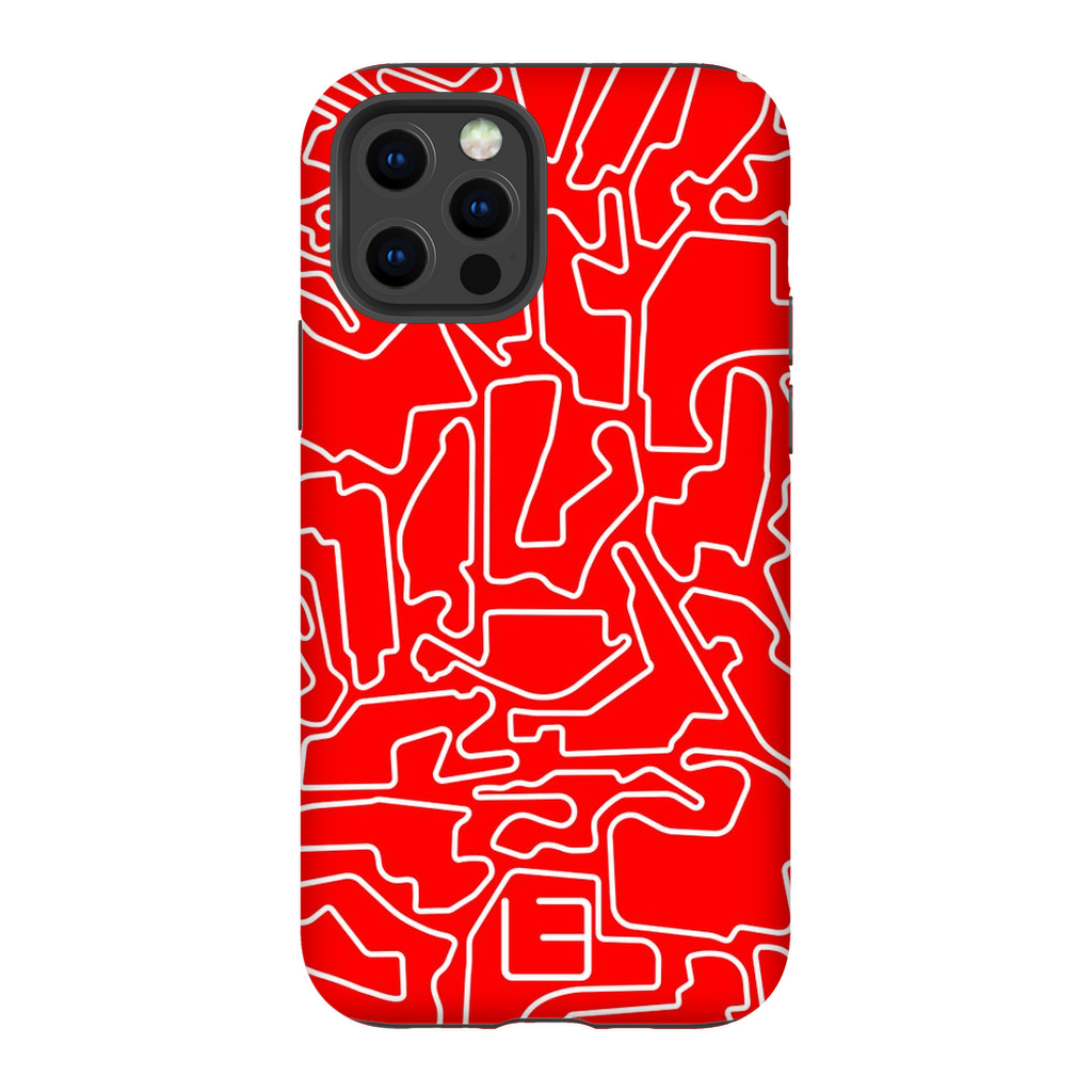 IndyCar Case <br> White/Red