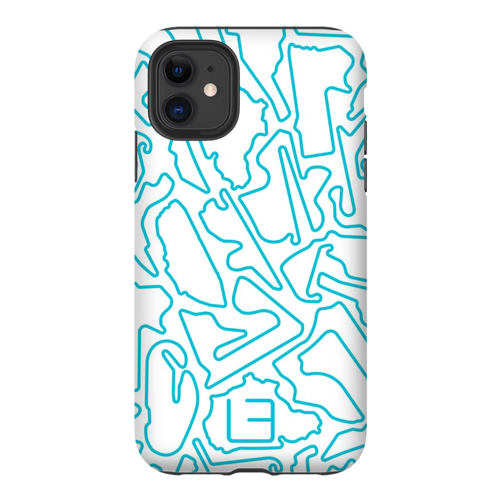 Endurance Case <br> Aqua/White