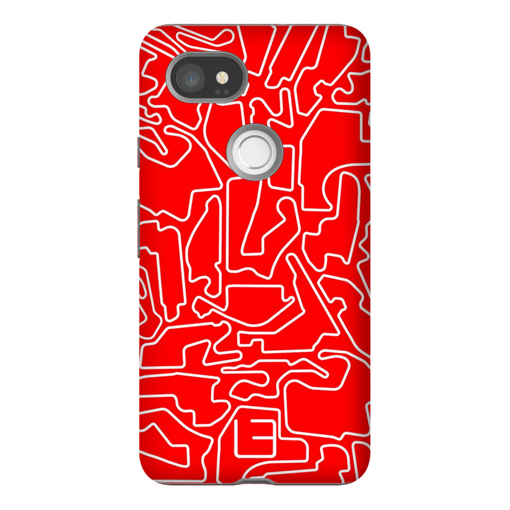 IndyCar Case <br> White/Red