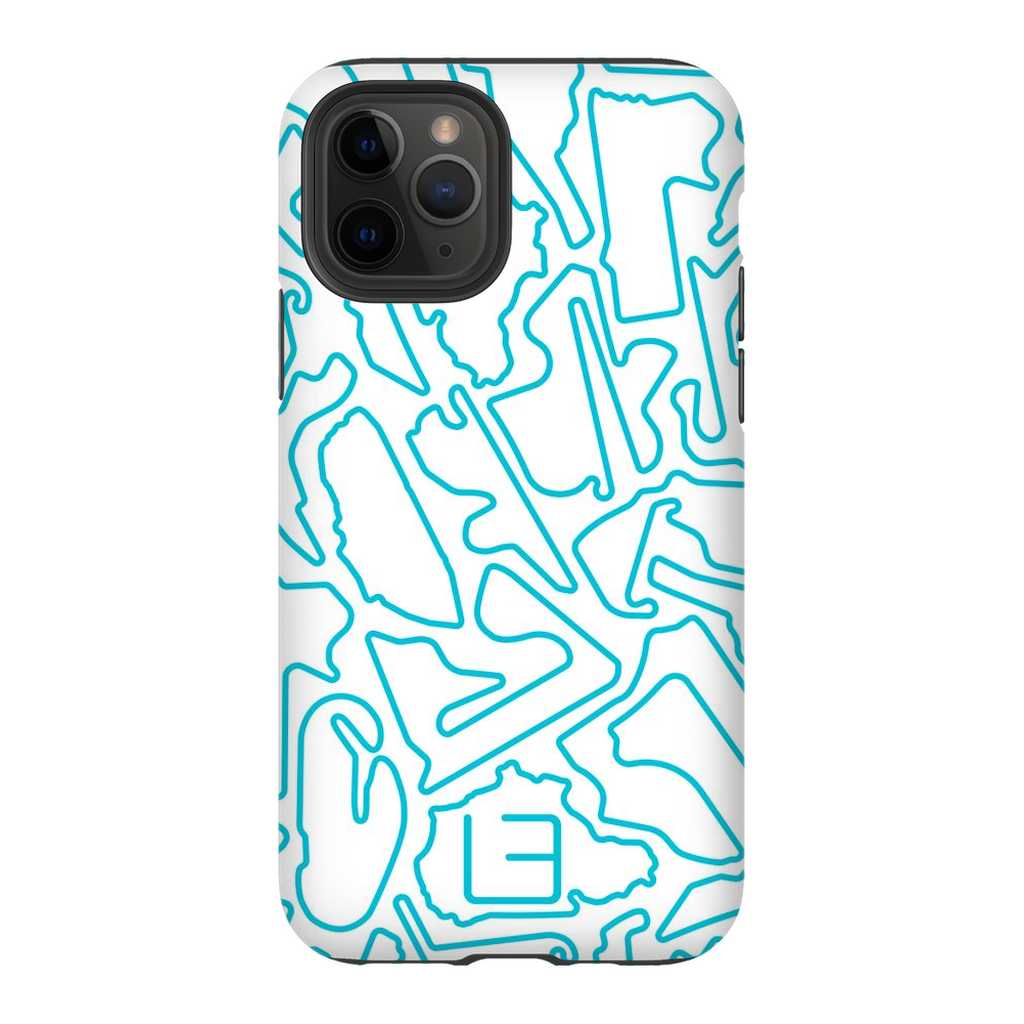 Endurance Case <br> Aqua/White