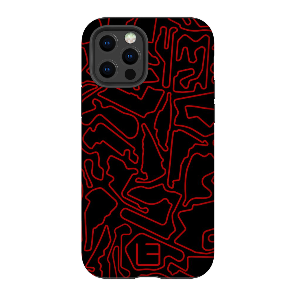 North American Case <br> Red/Black