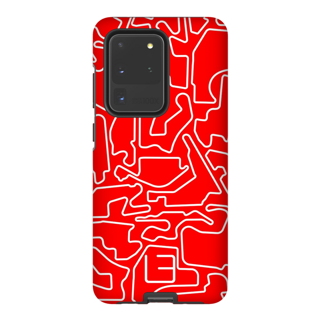 IndyCar Case <br> White/Red