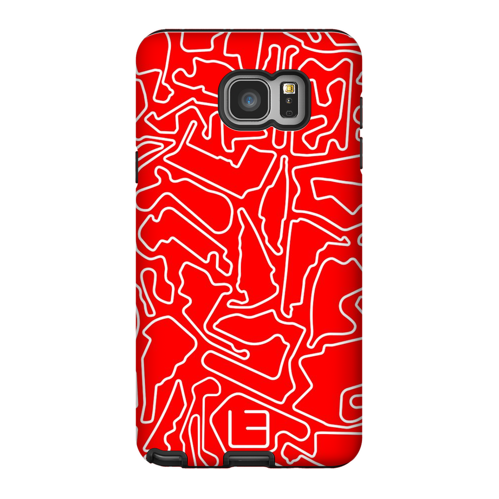 North American Case <br> White/Red