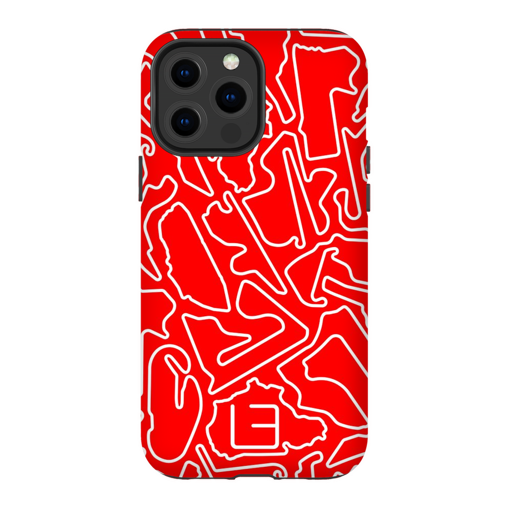 red supreme phone case