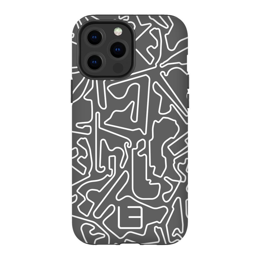 Formula 1 Case <br> White/Grey