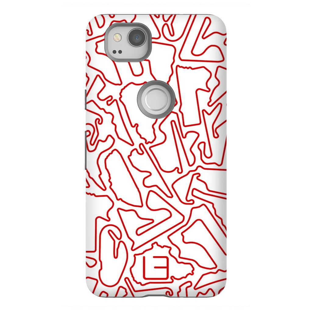 Endurance Case <br> Red/White