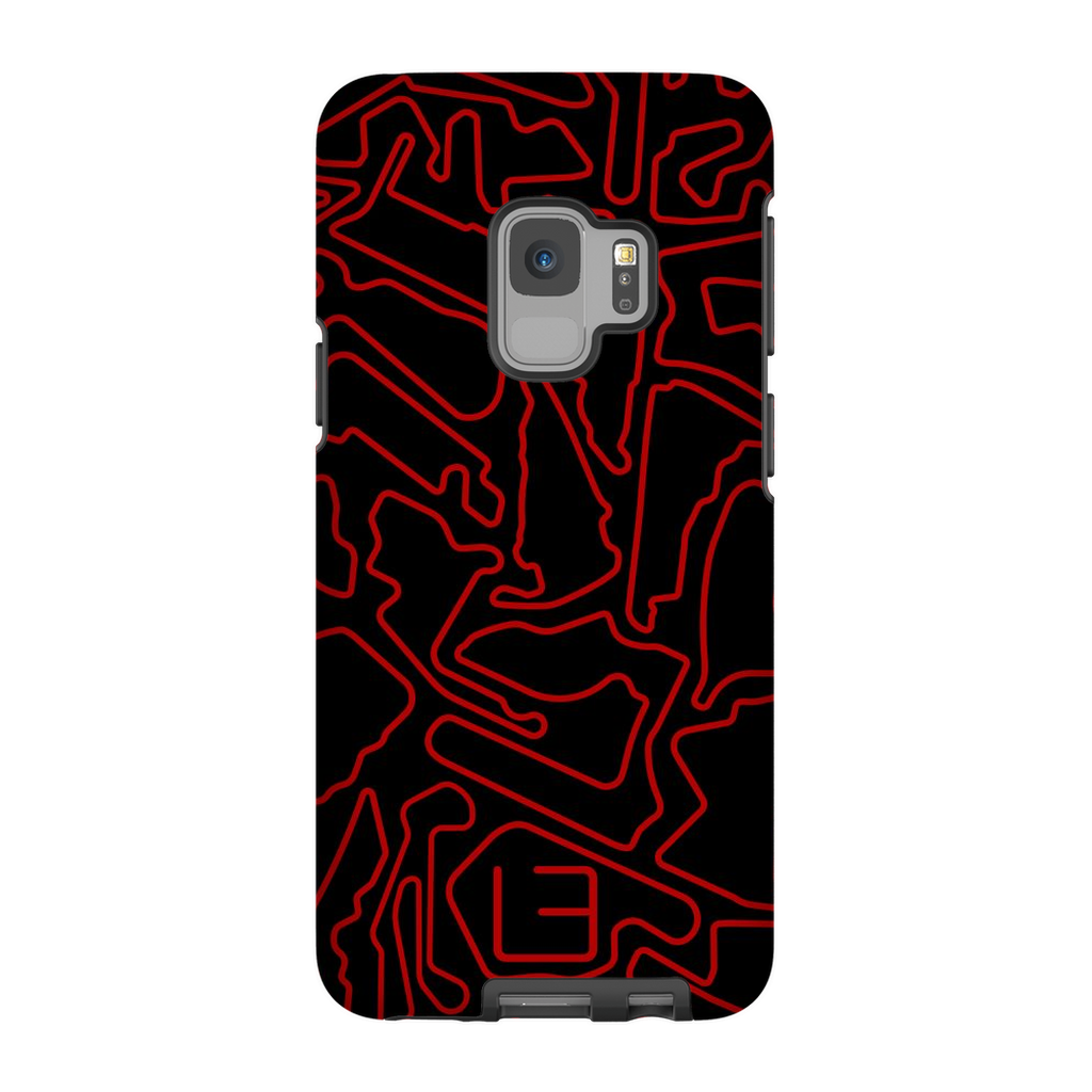 North American Case <br> Red/Black