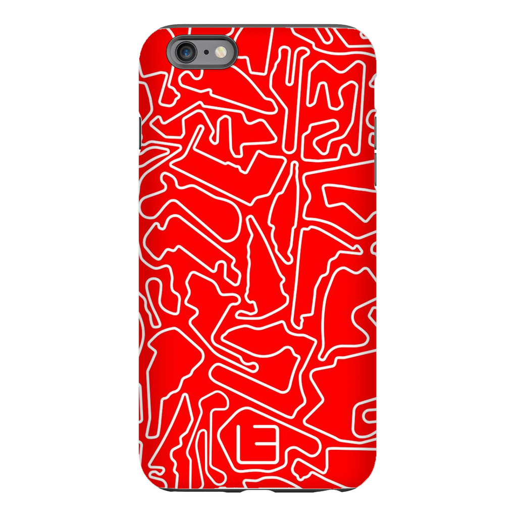 North American Case <br> White/Red