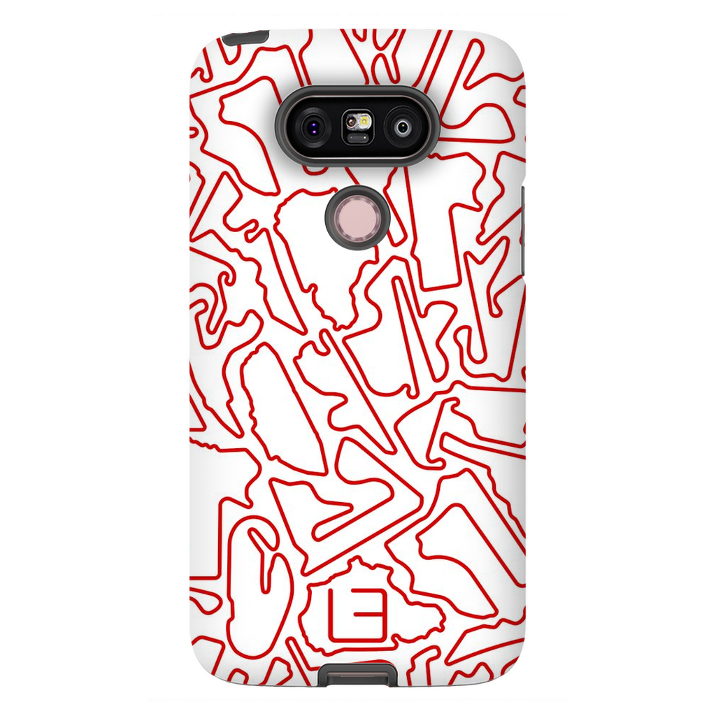 Endurance Case <br> Red/White