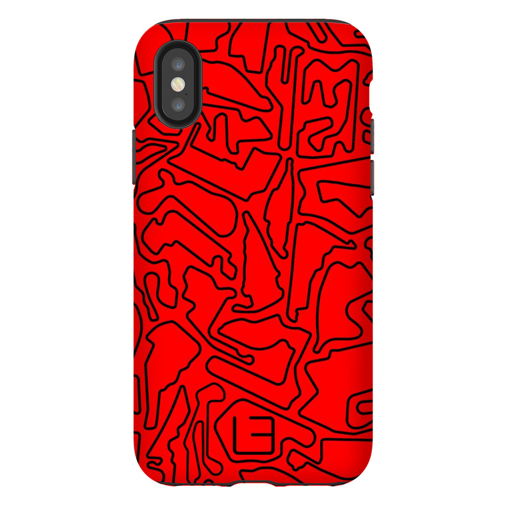 North American Case <br> Black/Red
