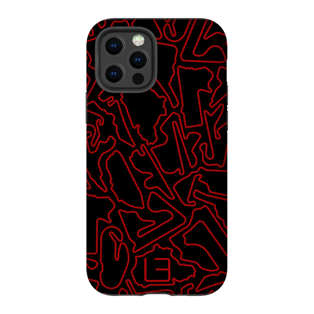 Louis Vuitton Supreme iPhone 13 Pro Phone Case Red