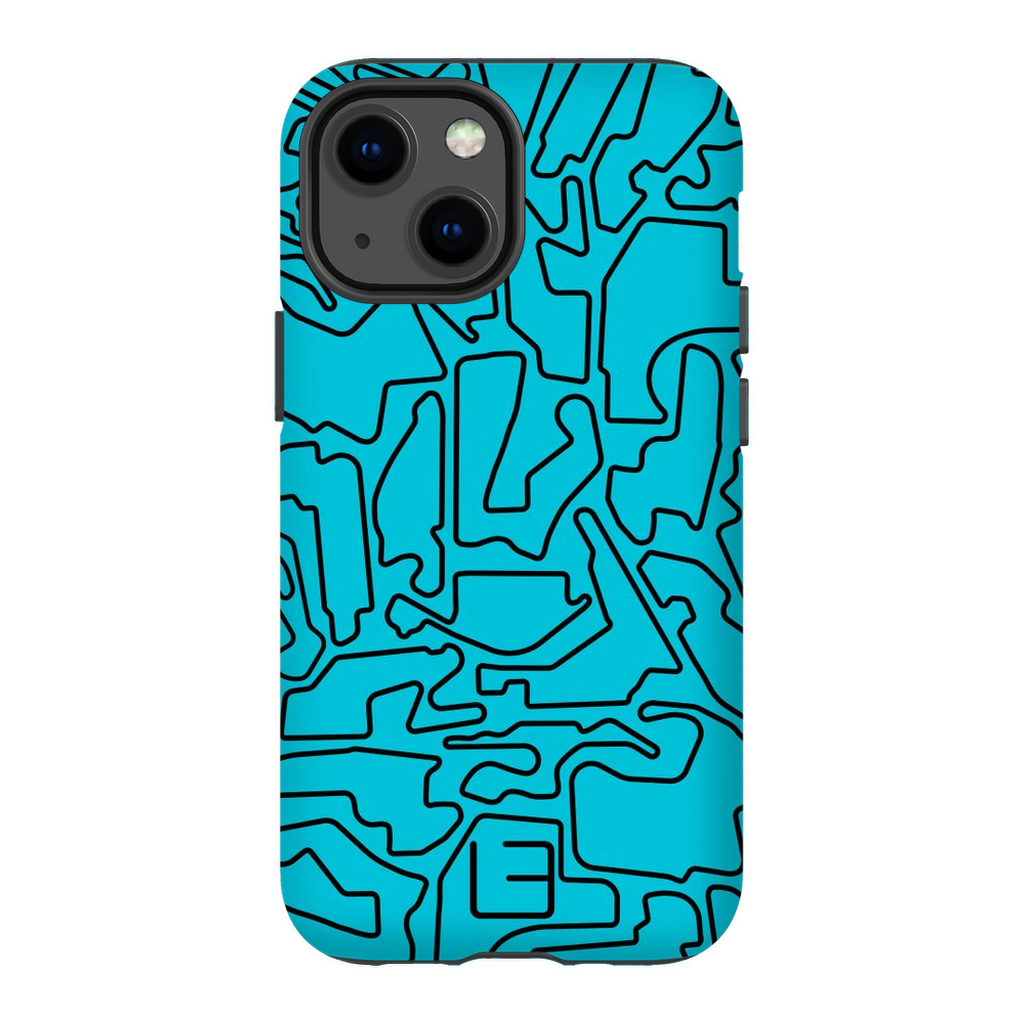 IndyCar Case <br> Black/Aqua