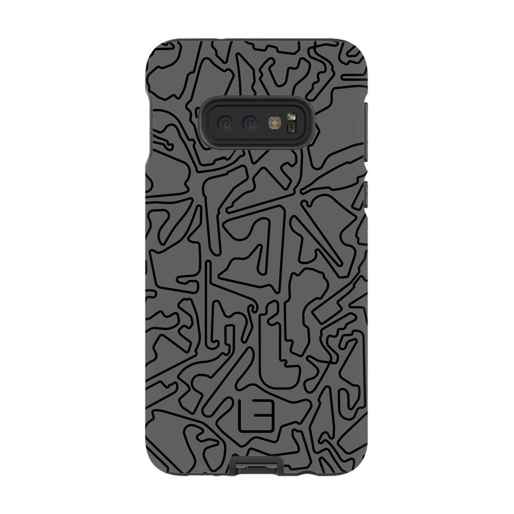 Phone Case - Formula 1 Tracks - Black/Grey