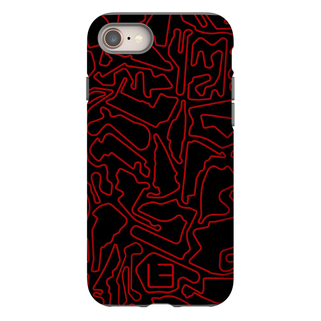 North American Case <br> Red/Black