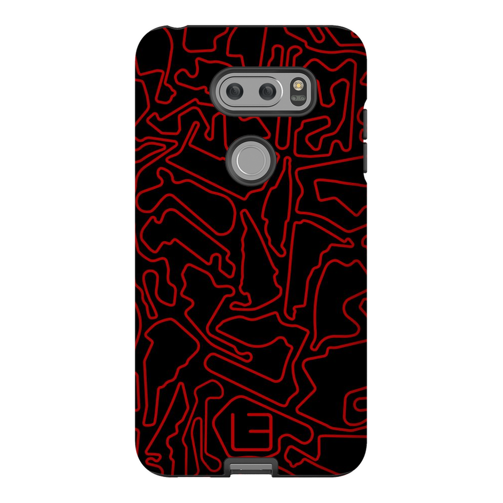 North American Case <br> Red/Black