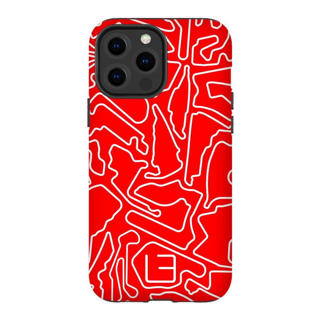 North American Case <br> White/Red