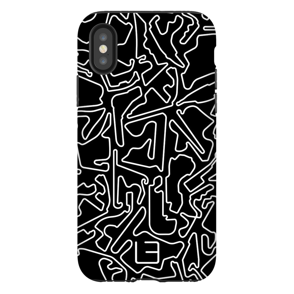 Formula 1 Case <br> White/Black