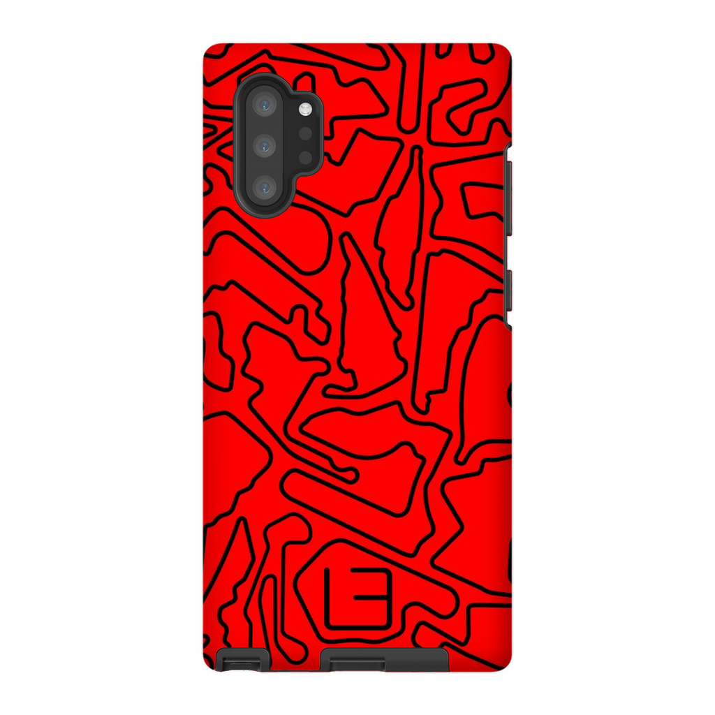 North American Case <br> Black/Red