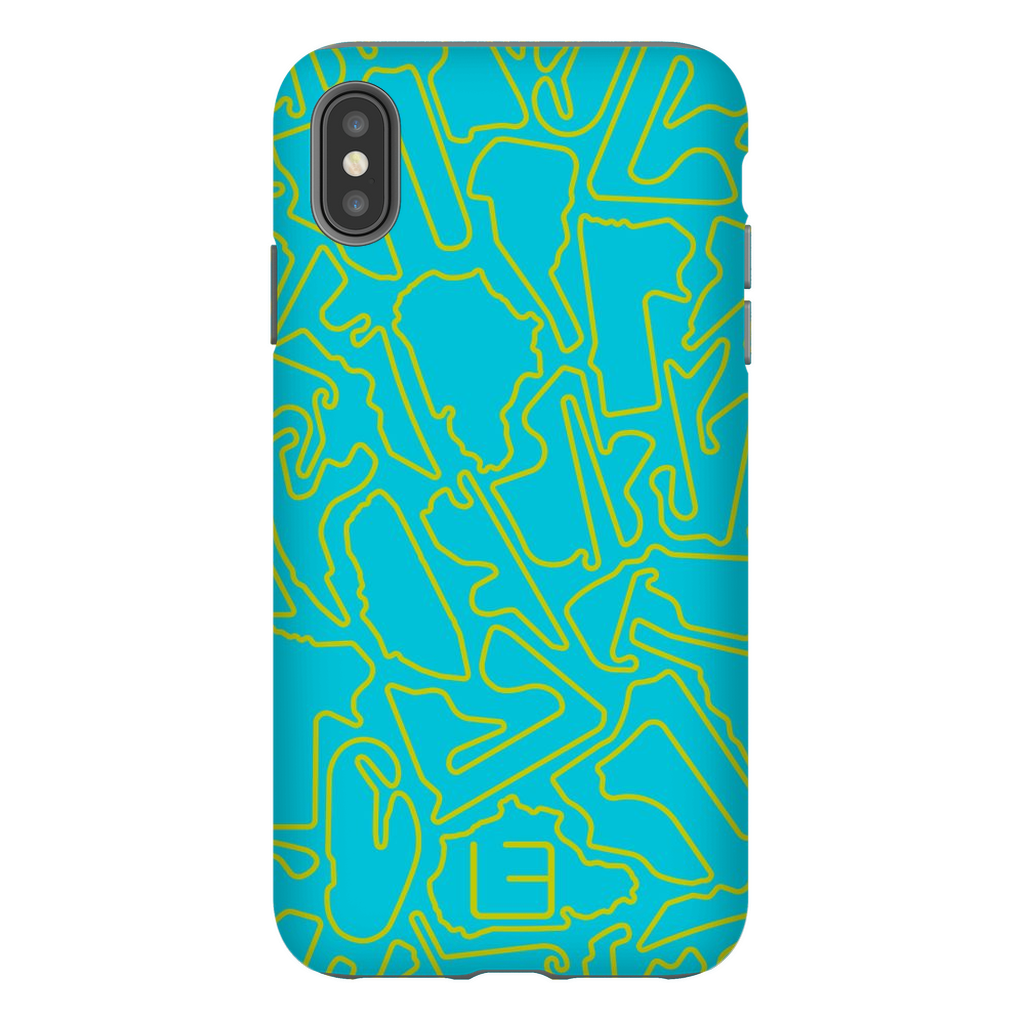 Endurance Case <br> Yellow/Aqua