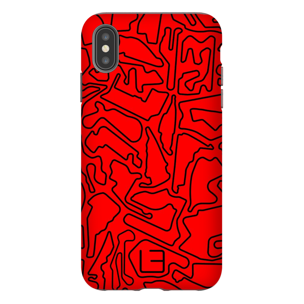 North American Case <br> Black/Red