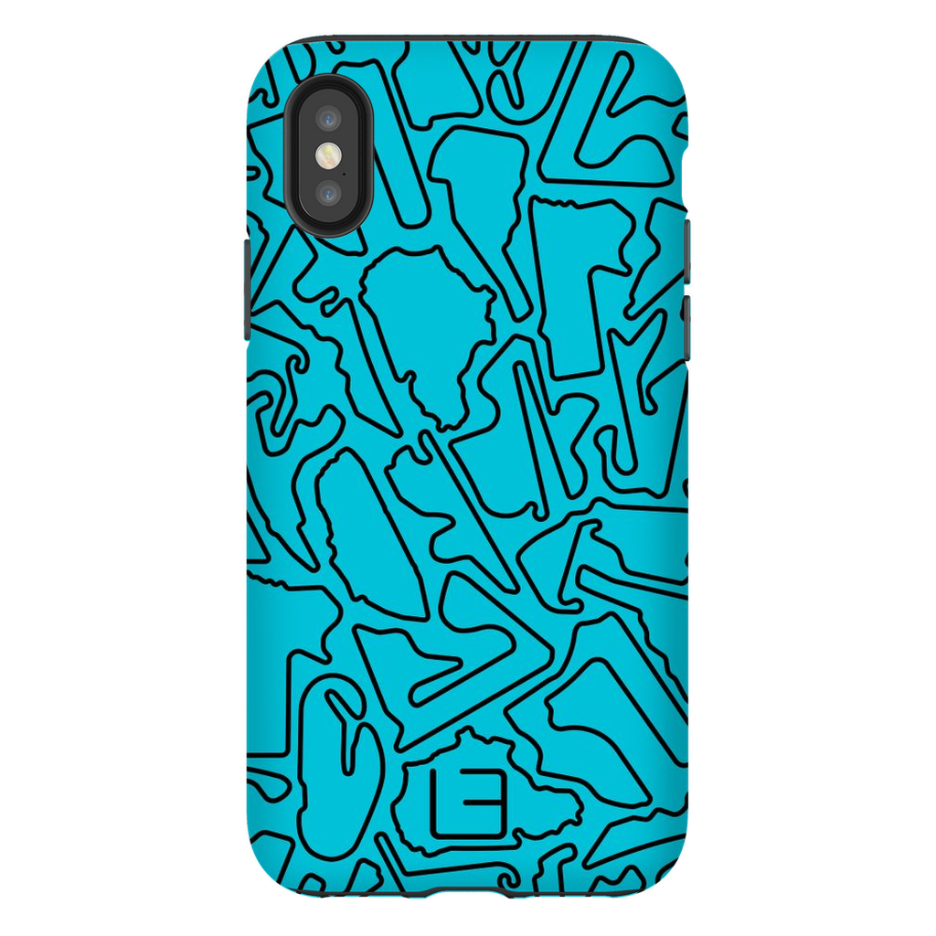 Endurance Case <br> Black/Aqua