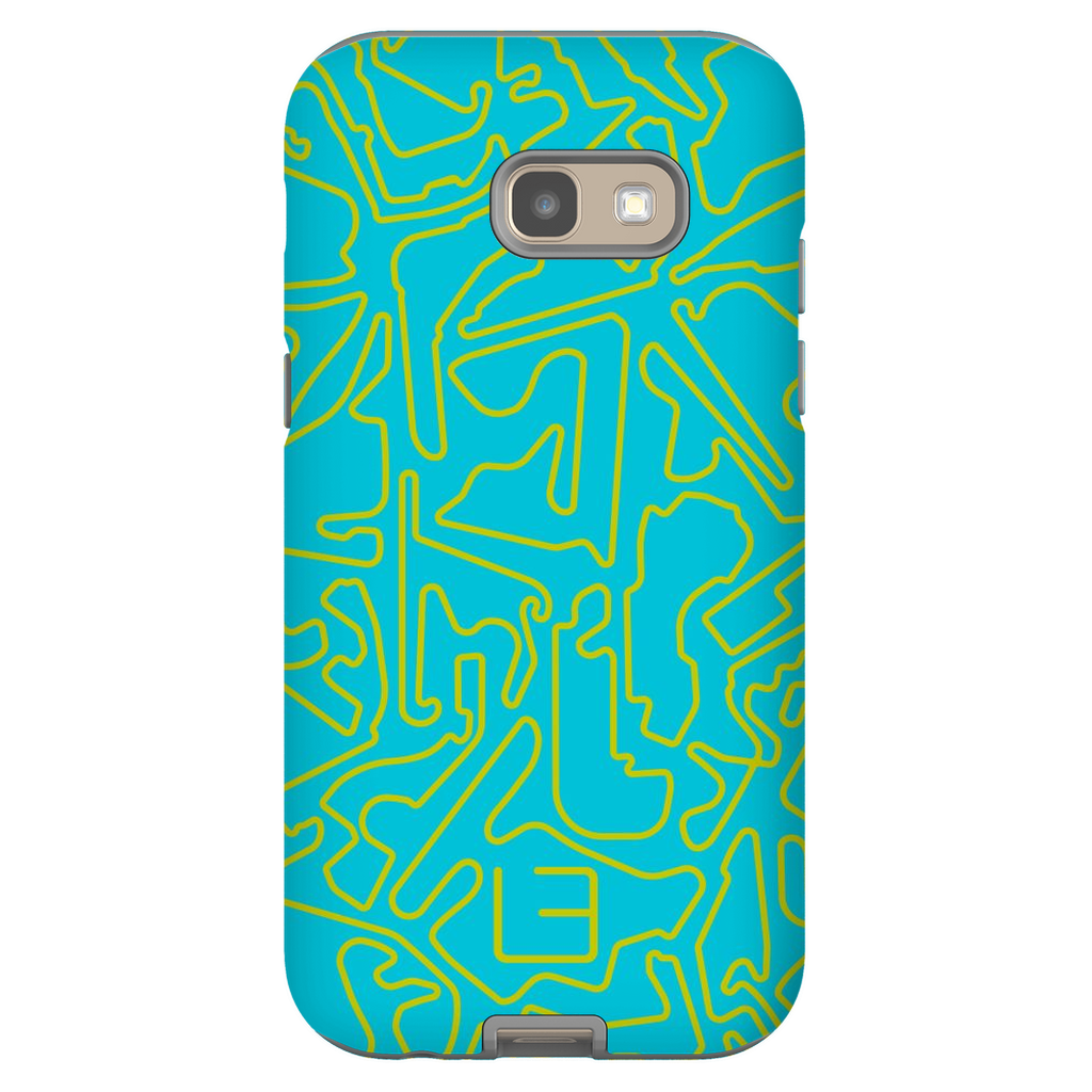 Formula 1 Case <br> Yellow/Aqua