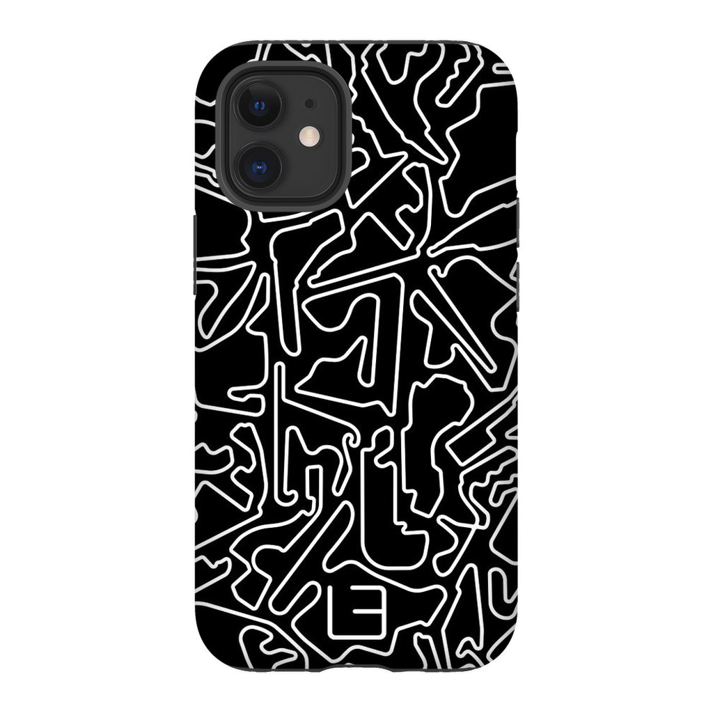 Formula 1 Case <br> White/Black