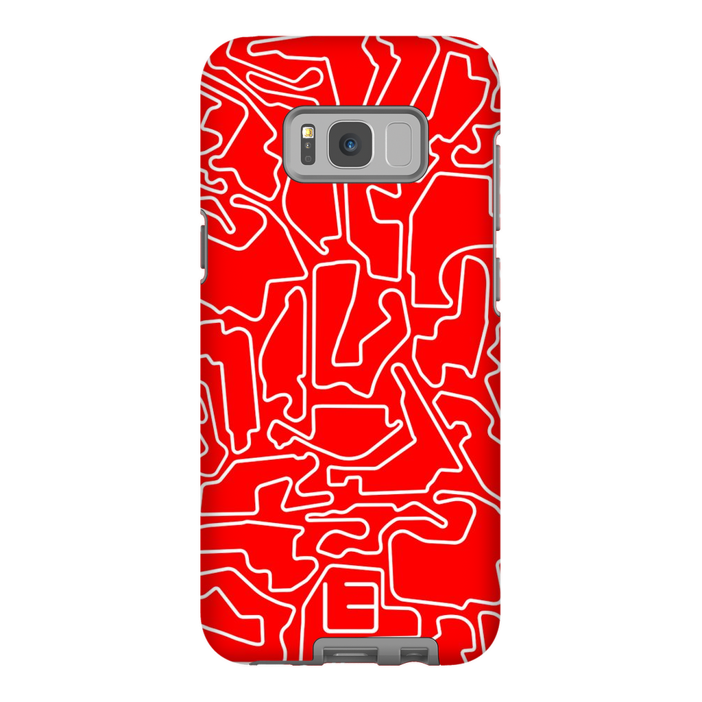 IndyCar Case <br> White/Red