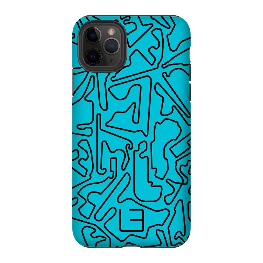 Formula 1 Case <br> Black/Aqua