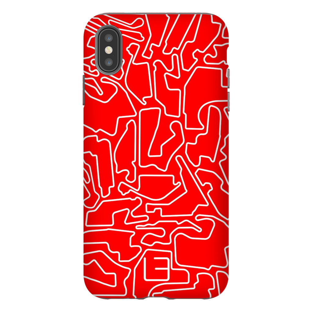 IndyCar Case <br> White/Red