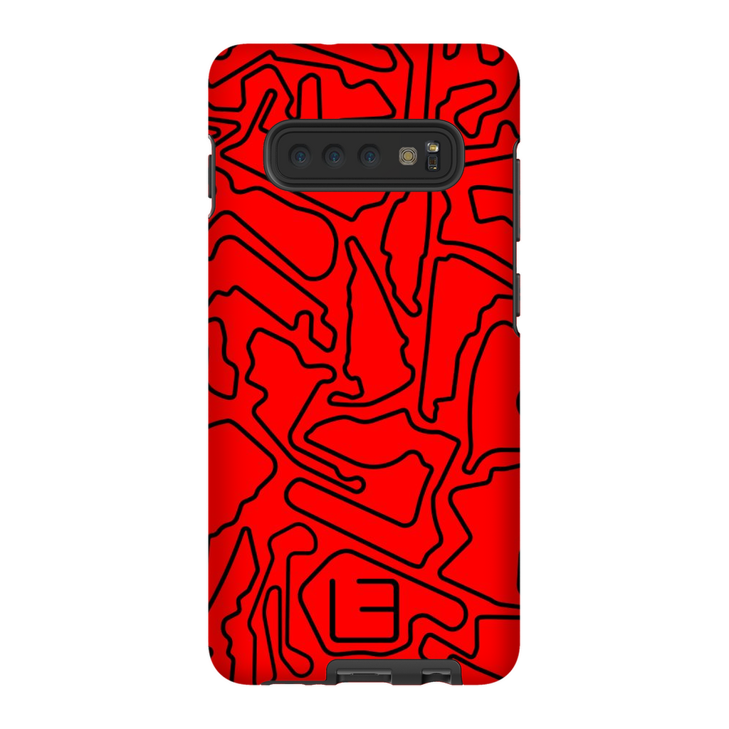 North American Case <br> Black/Red