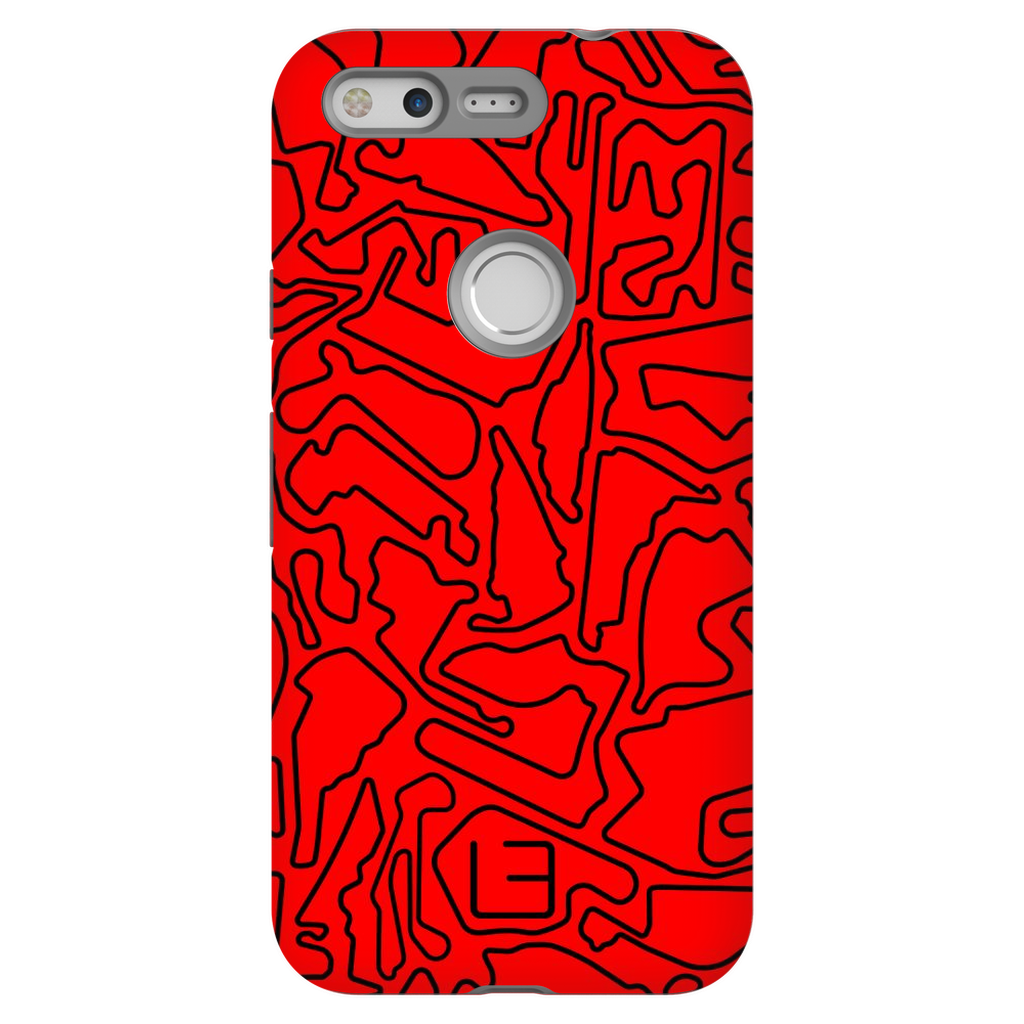 North American Case <br> Black/Red