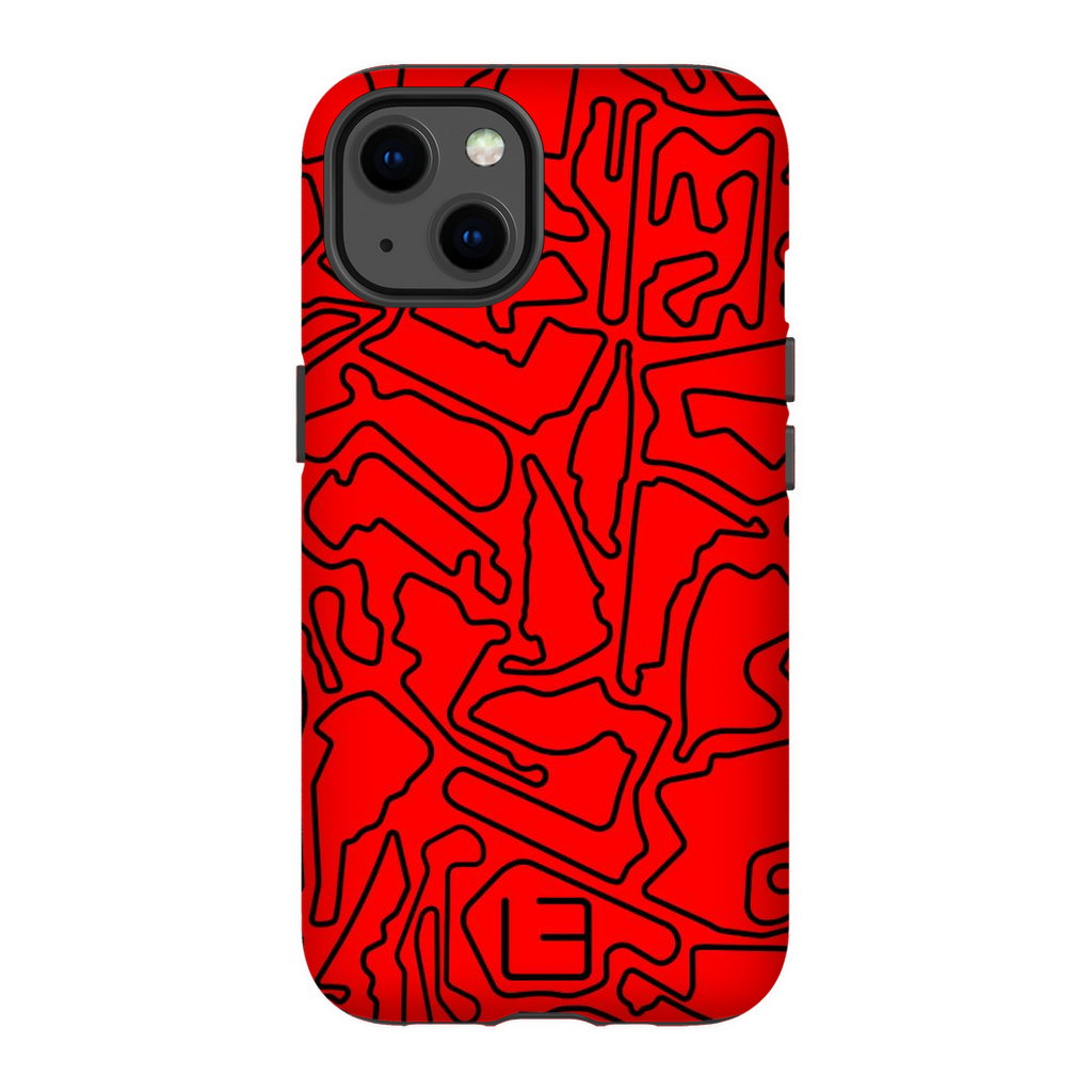 North American Case <br> Black/Red
