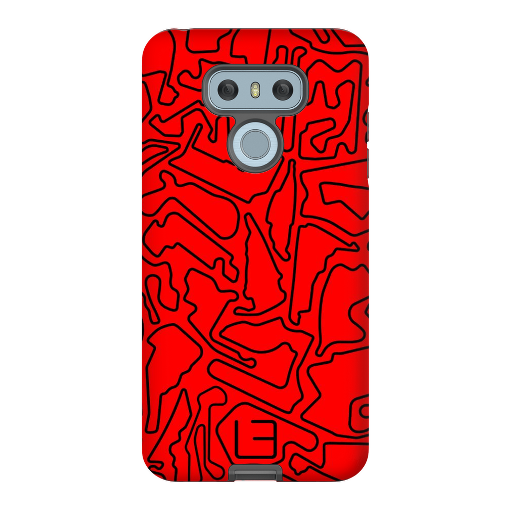 North American Case <br> Black/Red