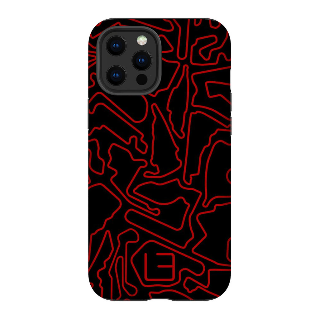 North American Case <br> Red/Black