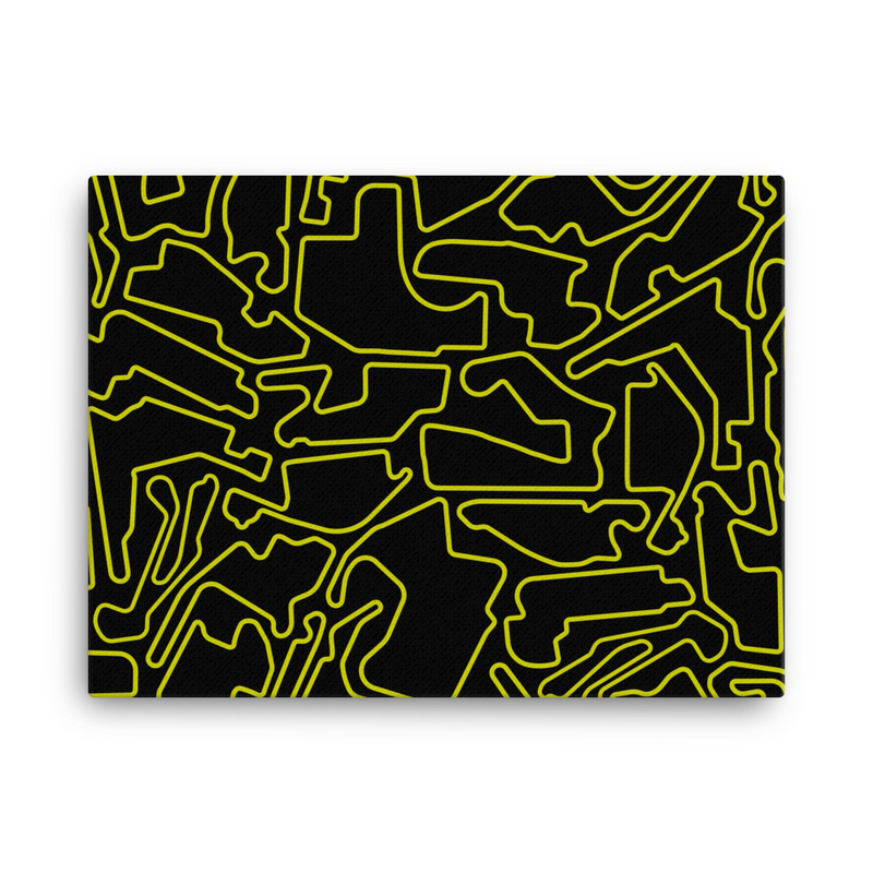 IndyCar Tracks <br> Yellow / Black