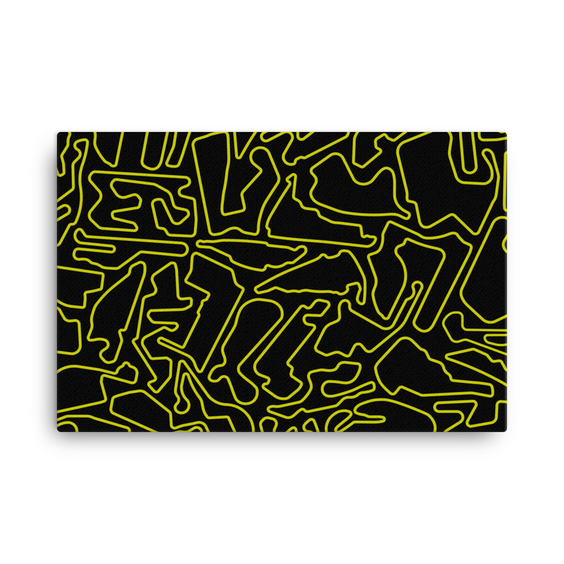 North American Tracks <br> Yellow / Black